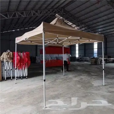 مظله متنقله متعدده الاستخدام بجوده عاليه D600 1- اللون بيج 4