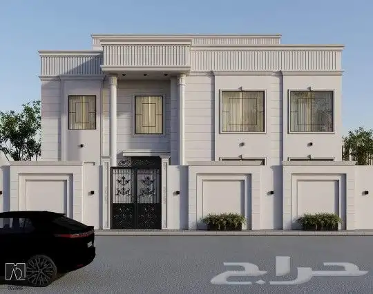 افضل تصميم واجهات معمارية سكنية   تجارية مميزة 7
