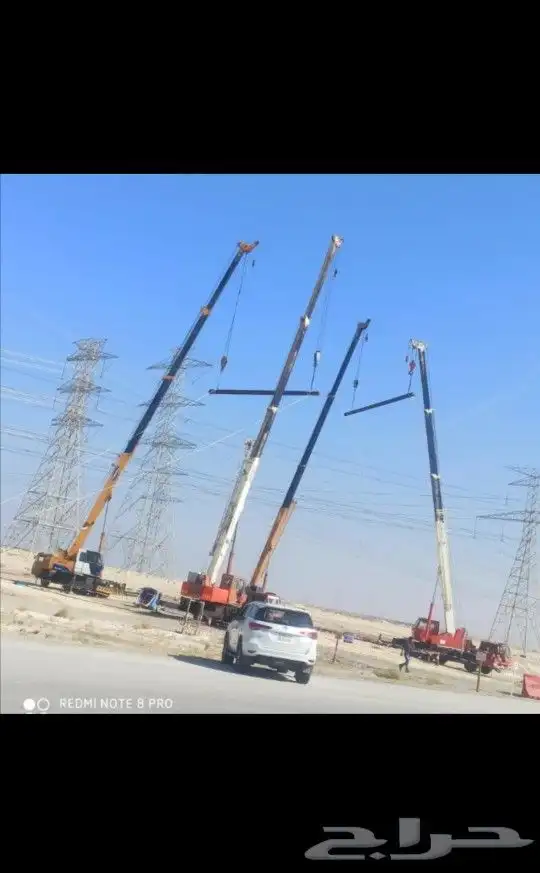 إيجار كرينات وسطحات ورافعات نقل غرف رفع طبليات 1