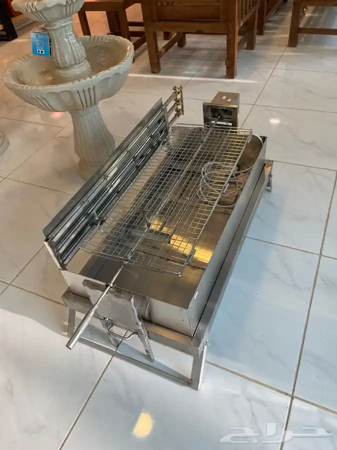 شواية دوران كهرب على الغاز والفحم 6