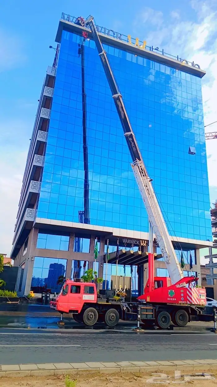 كرين في جده للايجار ونش 0