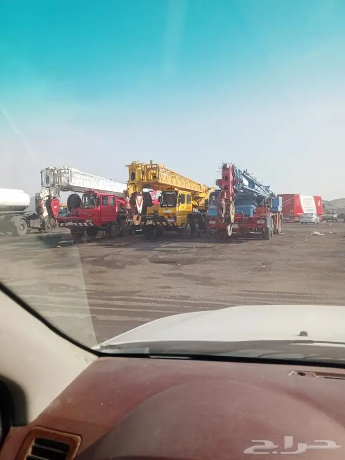 كرين في جده للايجار ونش 1