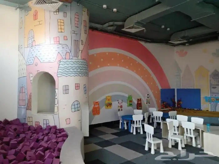 ورق جدران 3D مراكز اطفال روضة ملاهي ترفيهي 20