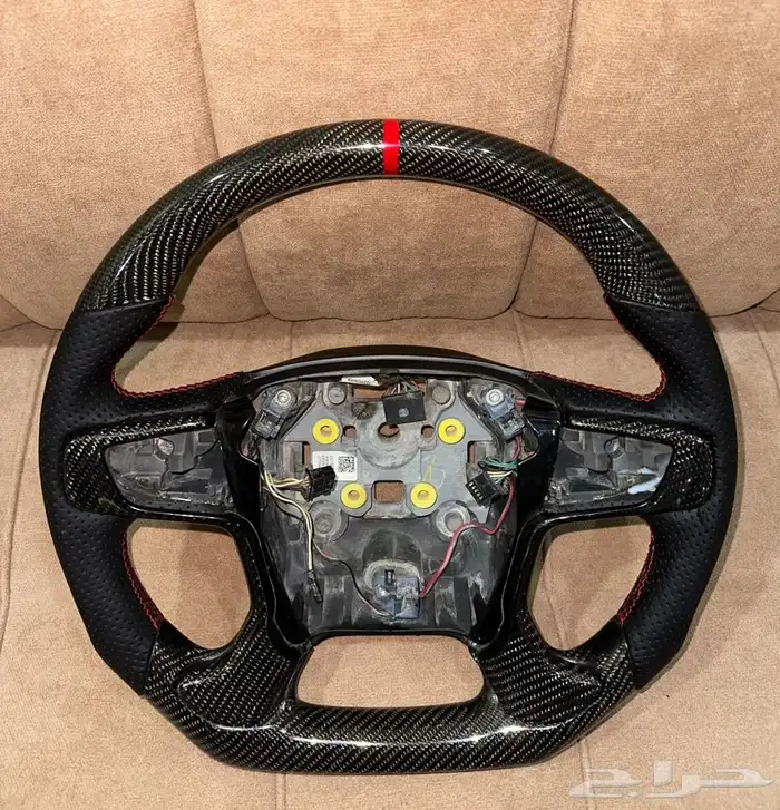 طارة كاربون فايبر وجلد جاهزة سييرا (2014-2018) - يوكن 0