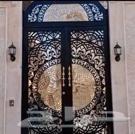 ابواب حديد واستانلس ودرابزينات 24
