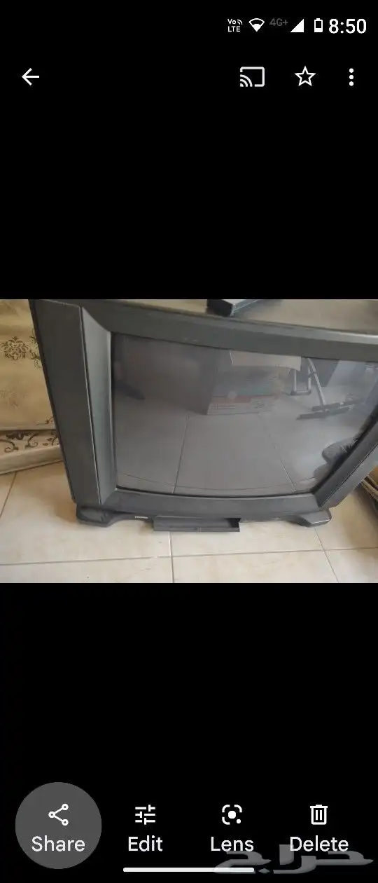 تلفزيون 20 بوصه موديل 1992 للبيع مع ريموت 1