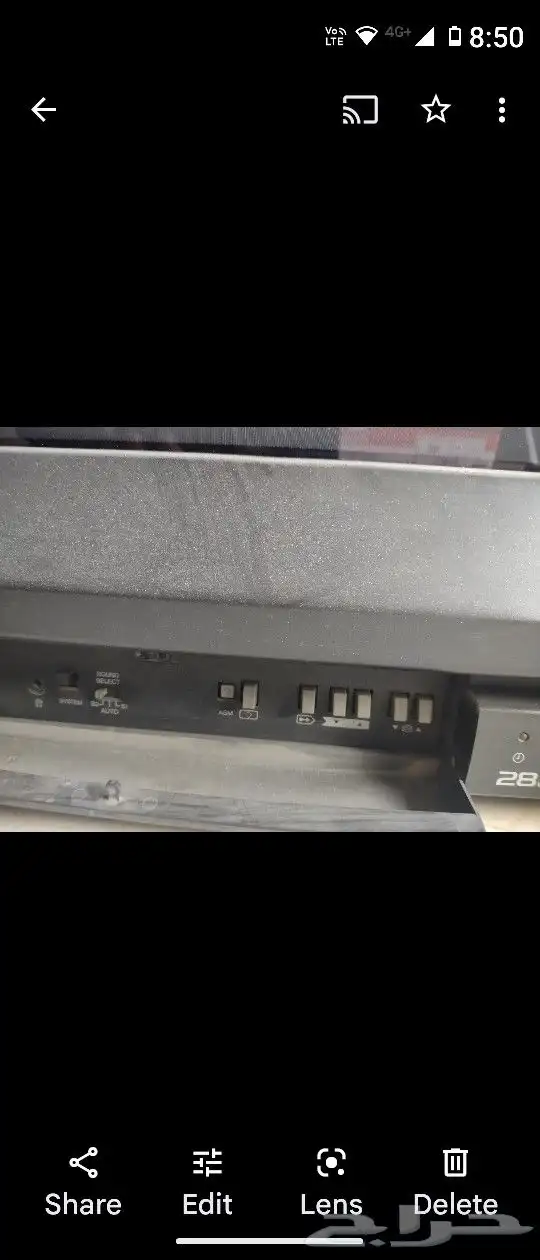 تلفزيون 20 بوصه موديل 1992 للبيع مع ريموت 3