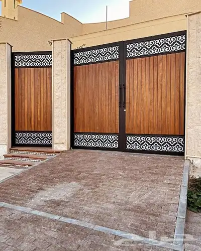 ابواب حديد واستانلس ودرابزينات 0