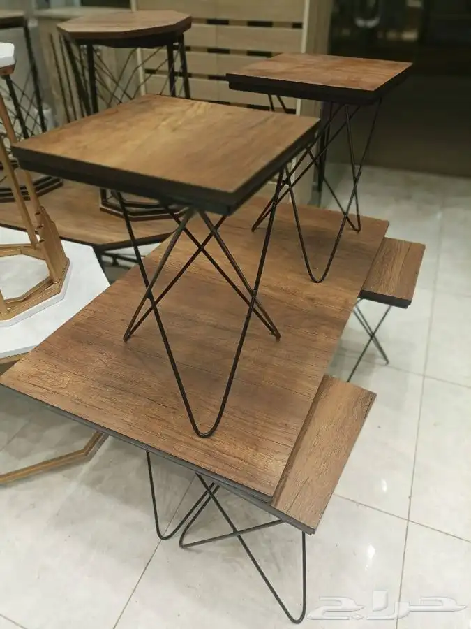 طاولات حديد (يوجد لدينا تابي   تمارا) 60