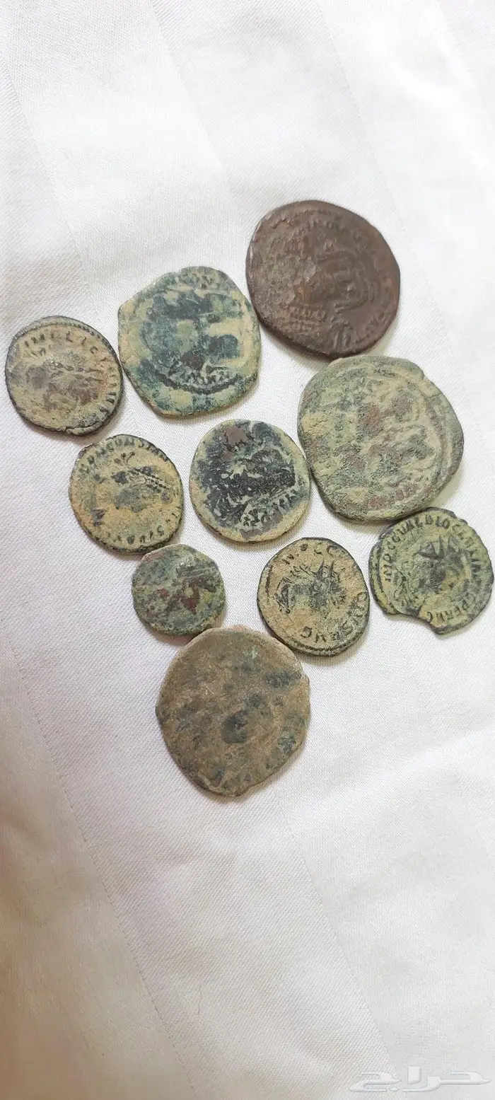 عملات اثريه قديمة جدا قبل الميلاد روماني بيزنطي يوناني 4
