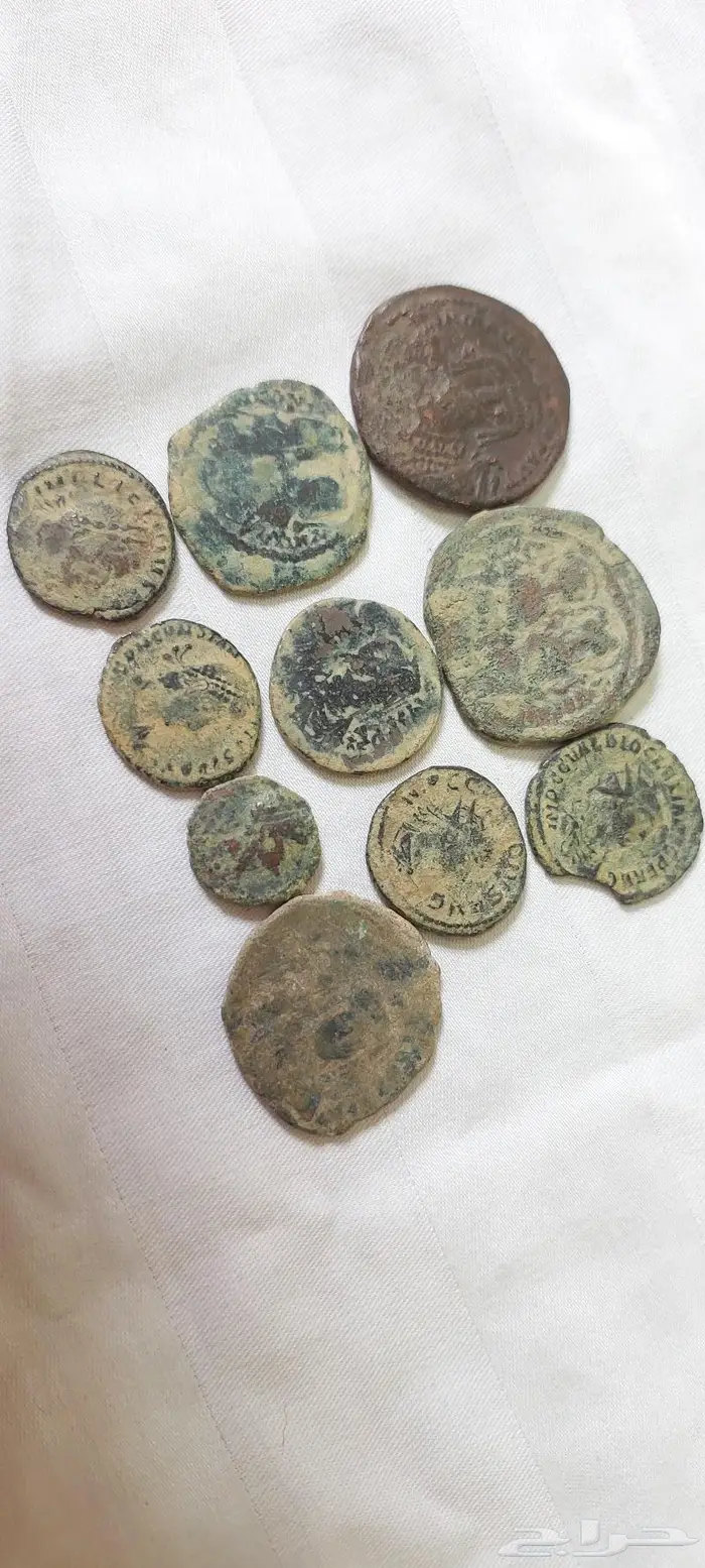 عملات اثريه قديمة جدا قبل الميلاد روماني بيزنطي يوناني 5
