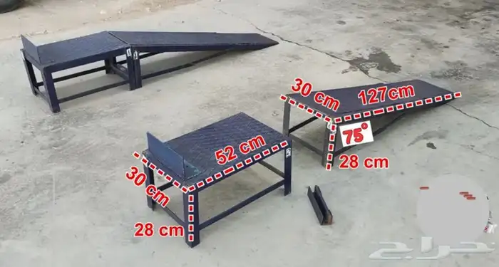 مدرج رفعة سياره للصيانه - رافعة سياره بديل حفرة ورشة سيارات 19