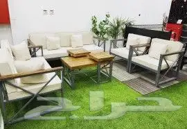 تفصيل كنب وستائر حسب الطلب وجلسات خارجيه وداخليه 9