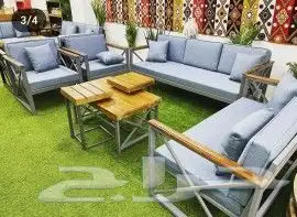 تفصيل كنب وستائر حسب الطلب وجلسات خارجيه وداخليه 5