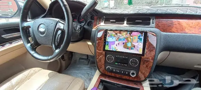 شاشه جمس GMC يوكن شفروليه LTZ نظام أندرويد 2007 - 2014 2