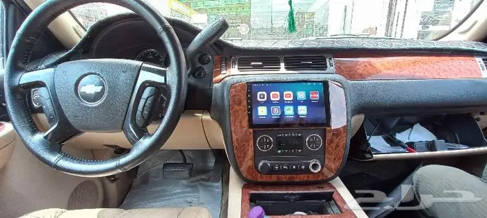 شاشه جمس GMC يوكن شفروليه LTZ نظام أندرويد 2007 - 2014 4