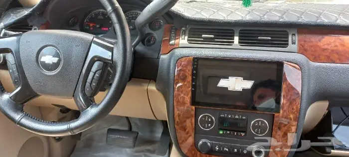 شاشه جمس GMC يوكن شفروليه LTZ نظام أندرويد 2007 - 2014 3