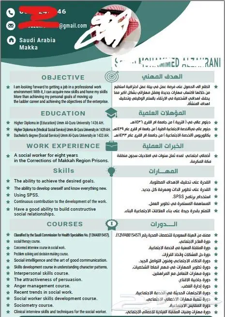 تصميم سيرة ذاتية تعبر عن شخصيتك وتضمن قبولك الوظيفي 12