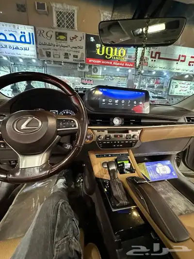 شاشه لكزس es350 نفس شكل الوكال 2019 2020 2018 2015 6