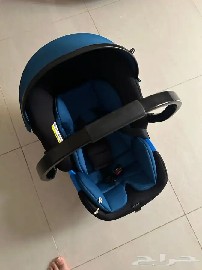 عربية اطفال مع كرسي سيارة trolley 6