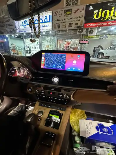 شاشه لكزس es350 نفس شكل الوكال 2019 2020 2018 2015 11