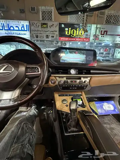 شاشه لكزس es350 نفس شكل الوكال 2019 2020 2018 2015 10