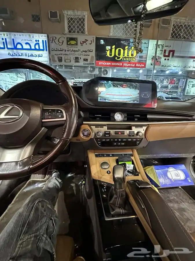 شاشه لكزس es350 نفس شكل الوكال 2019 2020 2018 2015 10