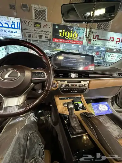 شاشه لكزس es350 نفس شكل الوكال 2019 2020 2018 2015 4