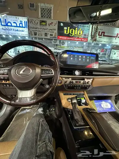 شاشه لكزس es350 نفس شكل الوكال 2019 2020 2018 2015 3
