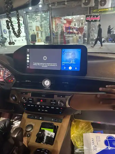 شاشه لكزس es350 نفس شكل الوكال 2019 2020 2018 2015 17