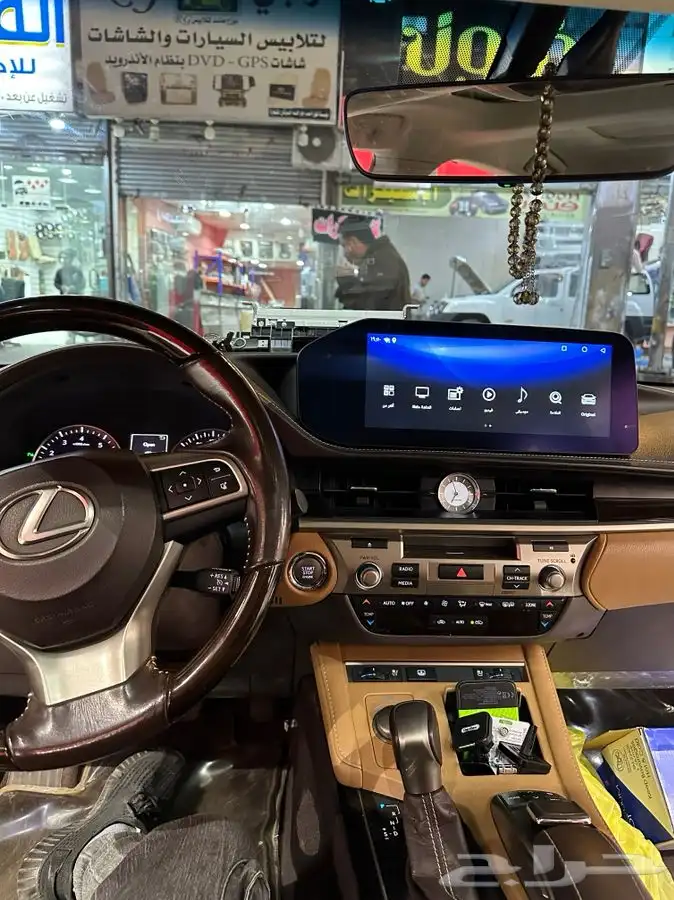 شاشه لكزس es350 نفس شكل الوكال 2019 2020 2018 2015 12