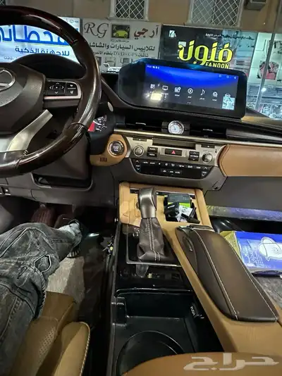 شاشه لكزس es350 نفس شكل الوكال 2019 2020 2018 2015 8