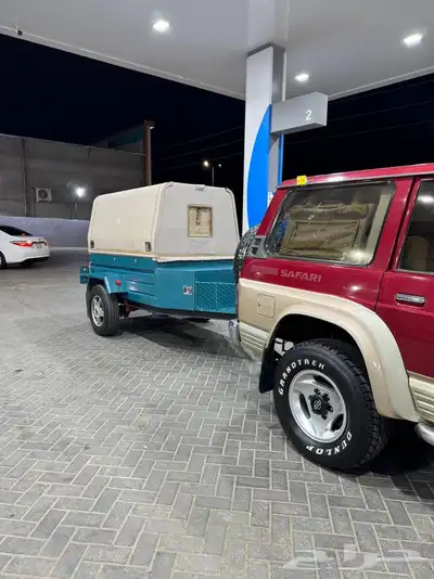 كرفان عربة سحب مجهزه بالكامل 0