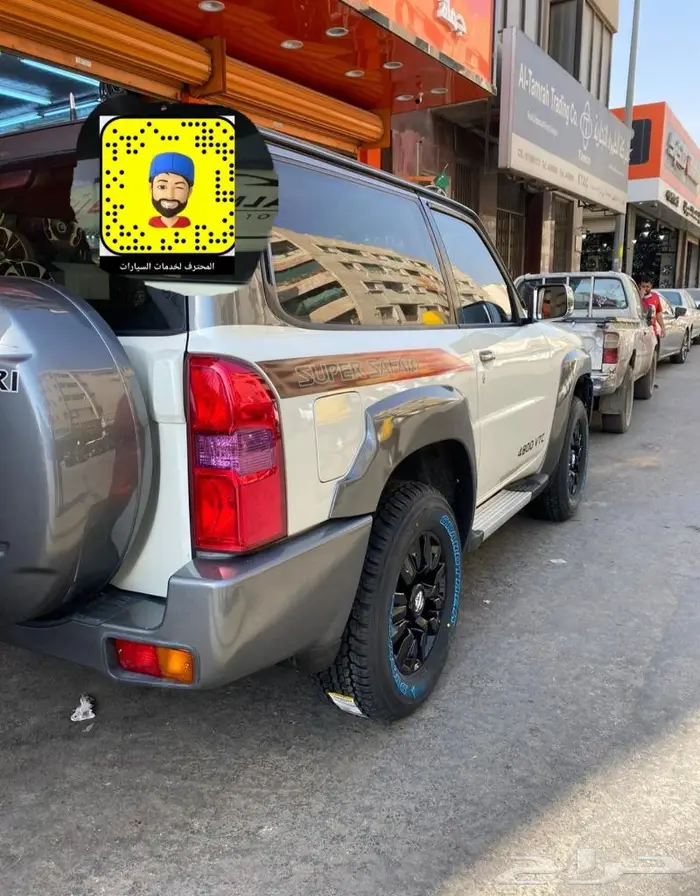طاره نيسان فتك بيج و اسود - بلاتينيوم- تركيب رفارف 26