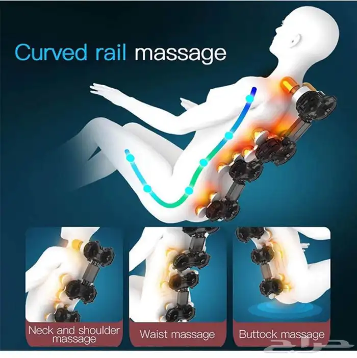 كراسي مساج 3D لكامل الجسم توصيل لكل المدن 7