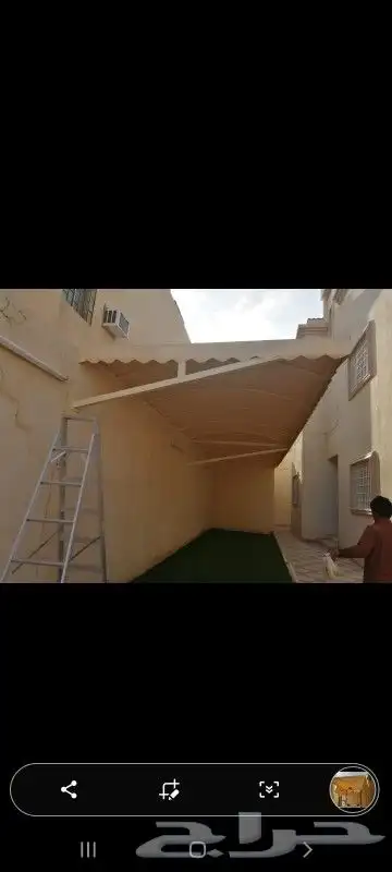 تنسيق وتنفيذمظلات سيارات 7