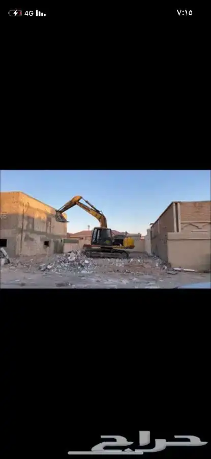 للايجار معدات هدم و حفر بوكلينات 14
