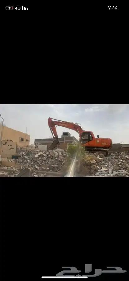 للايجار معدات هدم و حفر بوكلينات 13