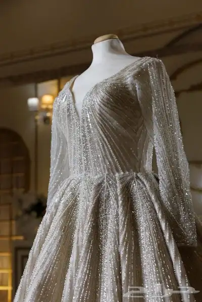 فستان زواج عروس فخم 1