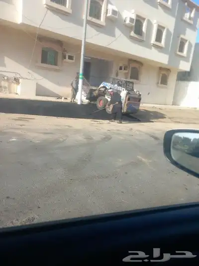 نعمل في أعمال الاسفلت الجديد والمقشوط سرعه وانجاز 1