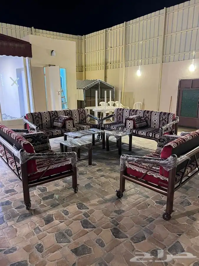 كراسي خارجيه كرويتات حوش مركاز كويتي 1