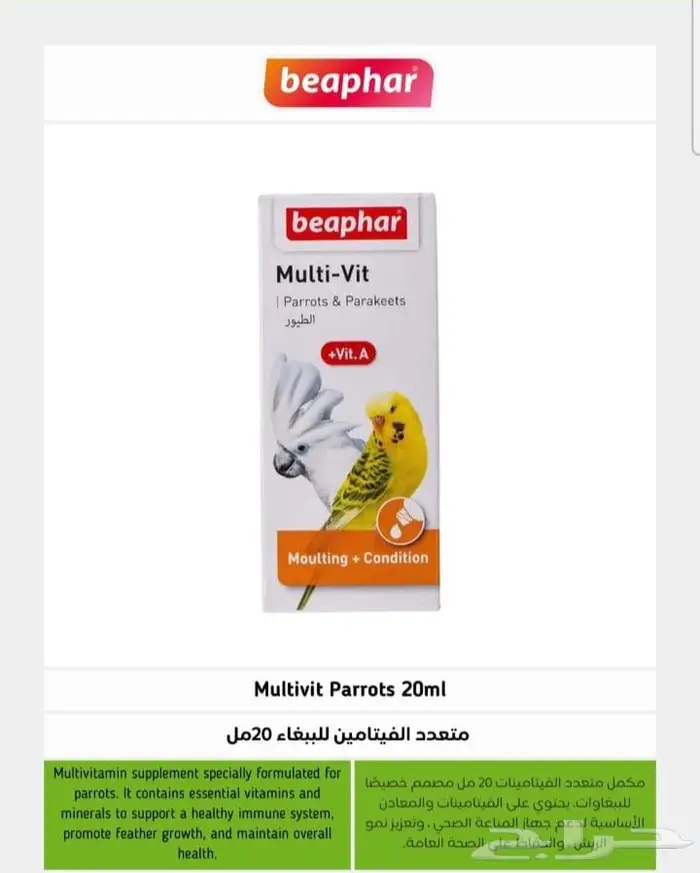 سرلاك طيور زينة واعلاف طيور ومستلزماتها 12
