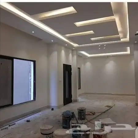 صباغ بويات عوازل ديكورات جبس ترميم شامل 8