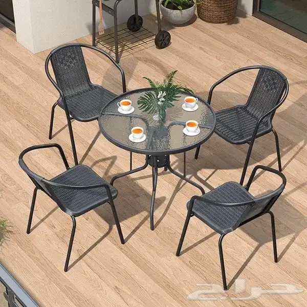 جلسات خيزران مخفض خارجية 10