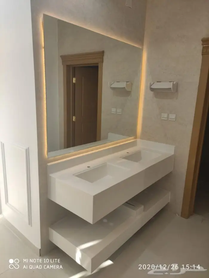 مغاسل الرخام الصناعي جمال و فخامه 4