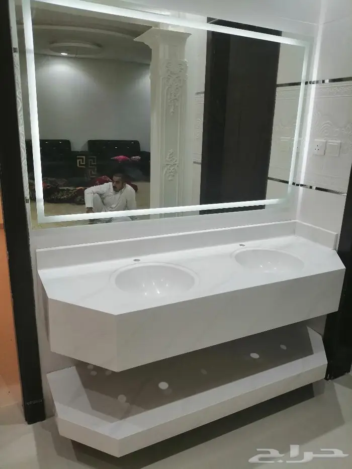 مغاسل الرخام الصناعي جمال و فخامه 9