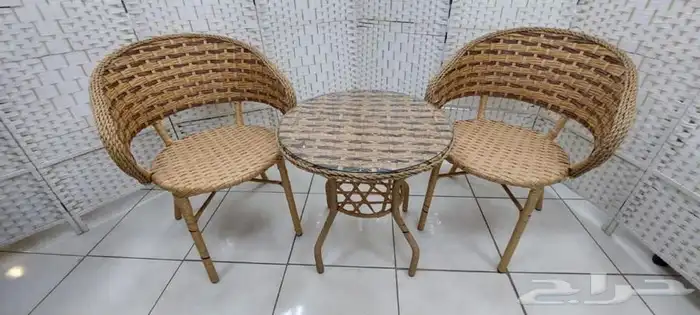 جلسات خيزران مخفض خارجية 20