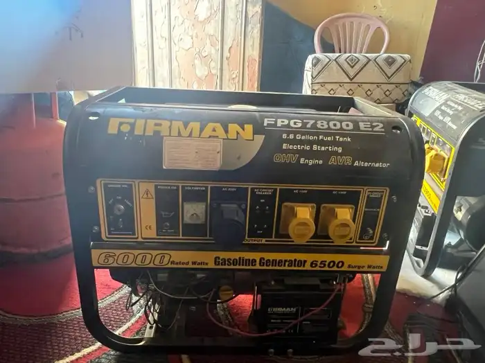 مطور كهرباء 7800 و5800 شبه جديده 4