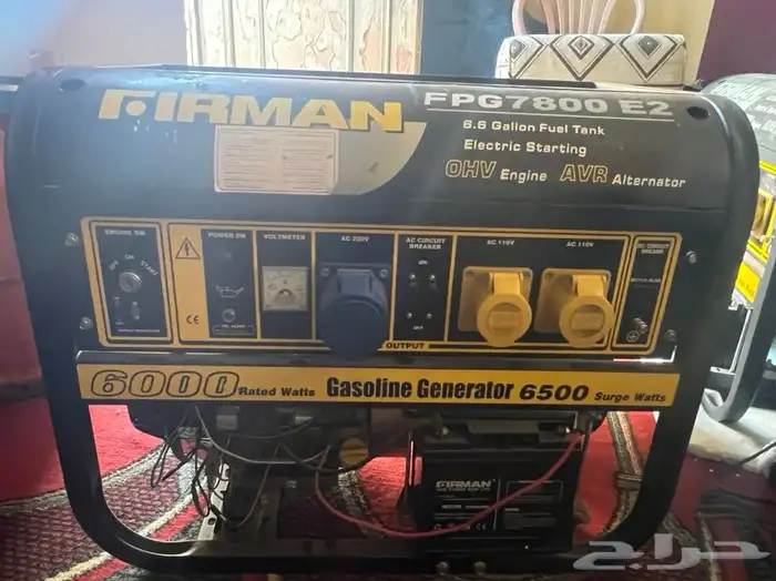 مطور كهرباء 7800 و5800 شبه جديده 6