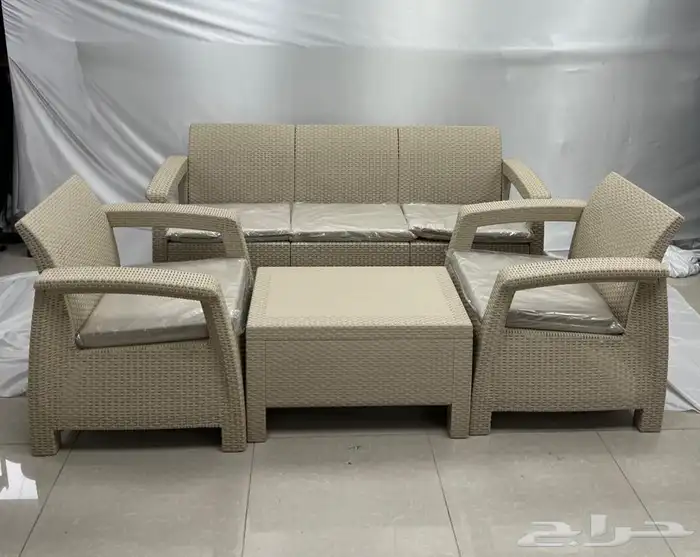 جلسات خيزران مخفض خارجية 4